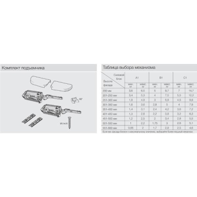 Подъемник D-LITE LIFT A1 серый SAMET 12407610003001